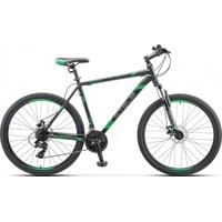 Велосипед Stels Navigator 700 MD 27.5 F010 р.17.5 2020 (черный/зеленый)