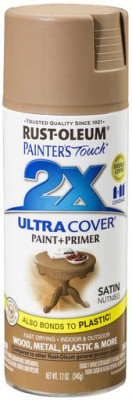 Краска универсальная на алкидной основе Painter*s Touch 2X Ultra Cover цвет Мускатный орех, полуматовый - фото 1 - id-p181120794