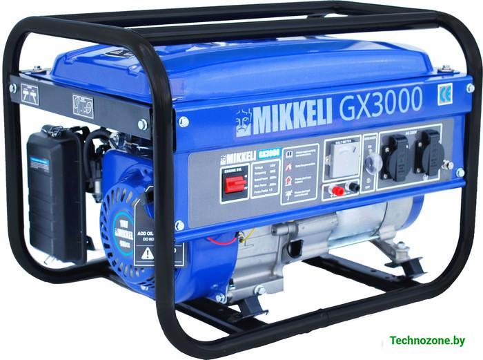 Бензиновый генератор Mikkele GX3000 - фото 1 - id-p179930316