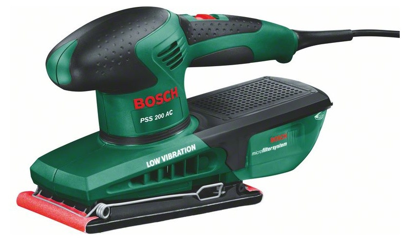 Вибрационная шлифовальная машина Bosch PSS 200 AC 0603340120 - фото 1 - id-p181121303