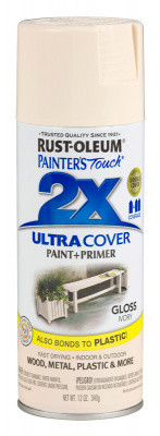 Краска универсальная на алкидной основе Painter*s Touch 2X Ultra Cover цвет Слоновая кость, полуматовый - фото 1 - id-p181132366