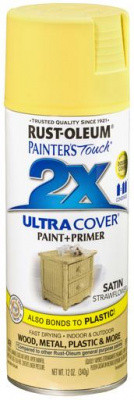 Краска универсальная на алкидной основе Painter*s Touch 2X Ultra Cover цвет Соломенный, полуматовый - фото 1 - id-p181132827