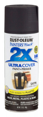 Краска универсальная на алкидной основе Painter*s Touch 2X Ultra Cover цвет Тёмный орех, полуматовый - фото 1 - id-p181134224