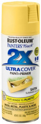 Краска универсальная на алкидной основе Painter*s Touch 2X Ultra Cover цвет Тыквенный, полуматовый - фото 1 - id-p181134403