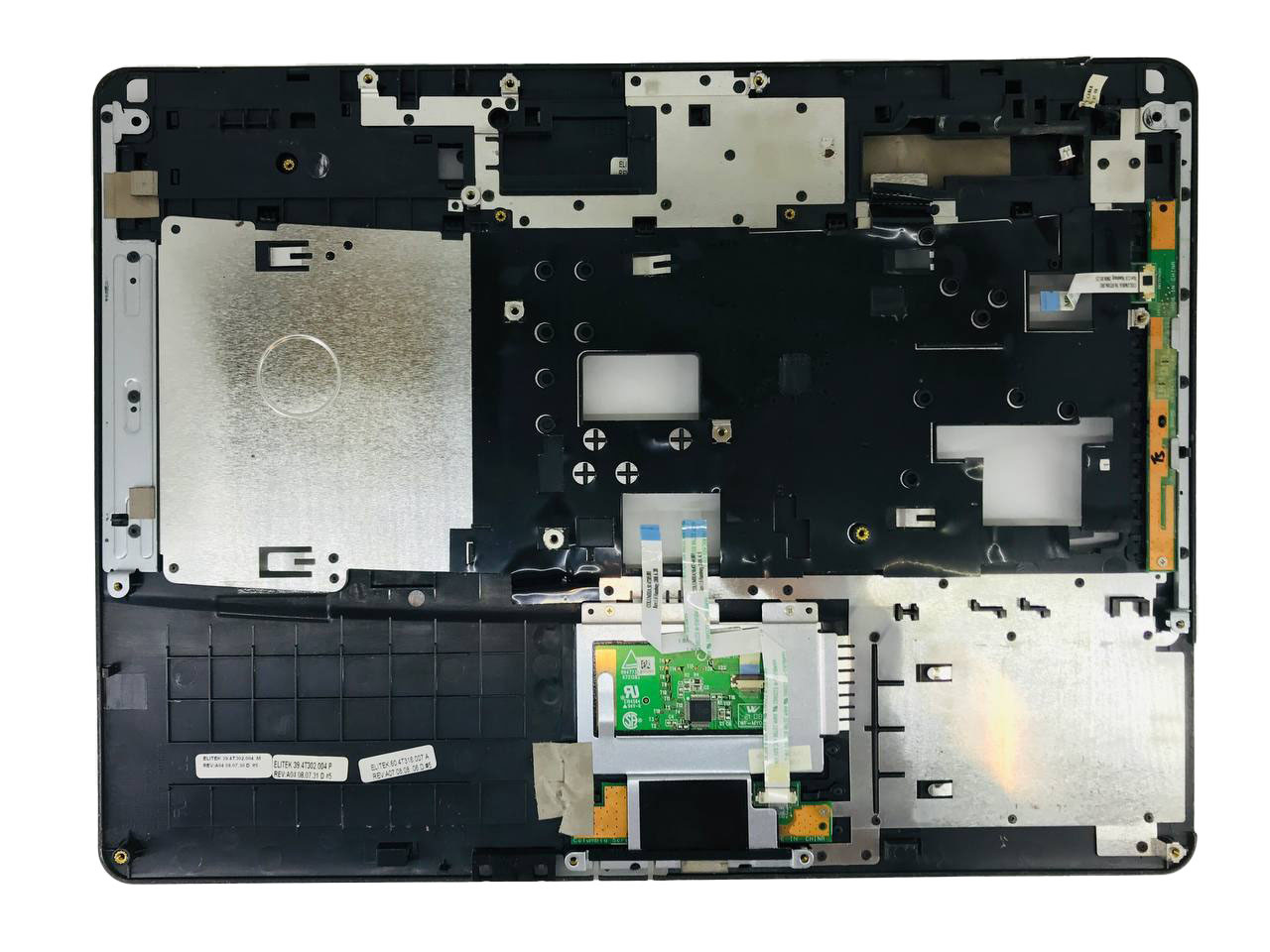 Верхняя часть корпуса (Palmrest) Acer 5220, 5620 с тачпадом и шлейфом, серый (с разбора) - фото 2 - id-p181134917