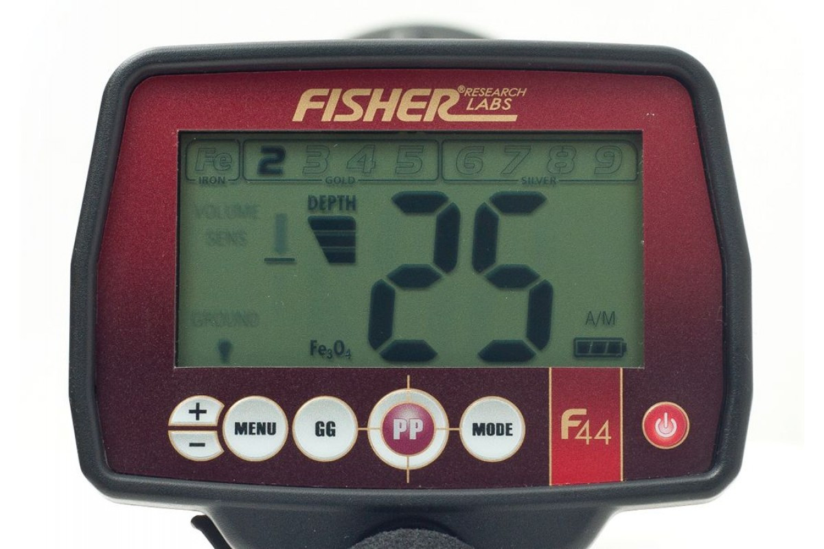 Металлоискатель Fisher F44 Bundle с катушкой 7x11" DD - фото 3 - id-p181135808
