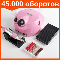 Аппарат для маникюра DM 202 Nail Master 45 т.о. машинка розовый