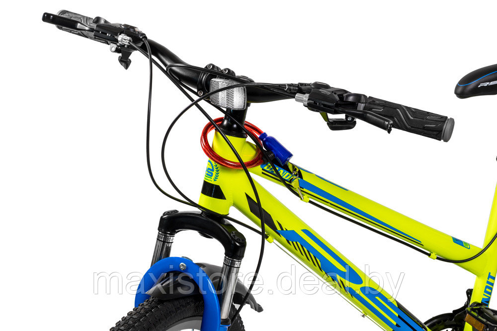 Горный велосипед RS Bandit 24 (салатовый/синий) - фото 7 - id-p179508868