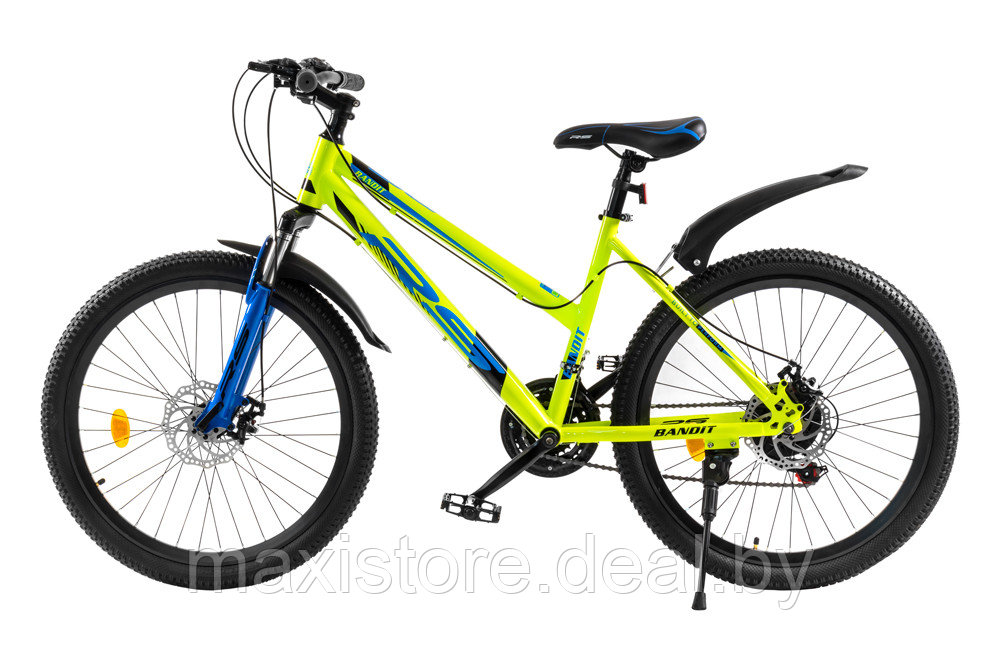 Горный велосипед RS Bandit 24 (салатовый/синий) - фото 2 - id-p179508868