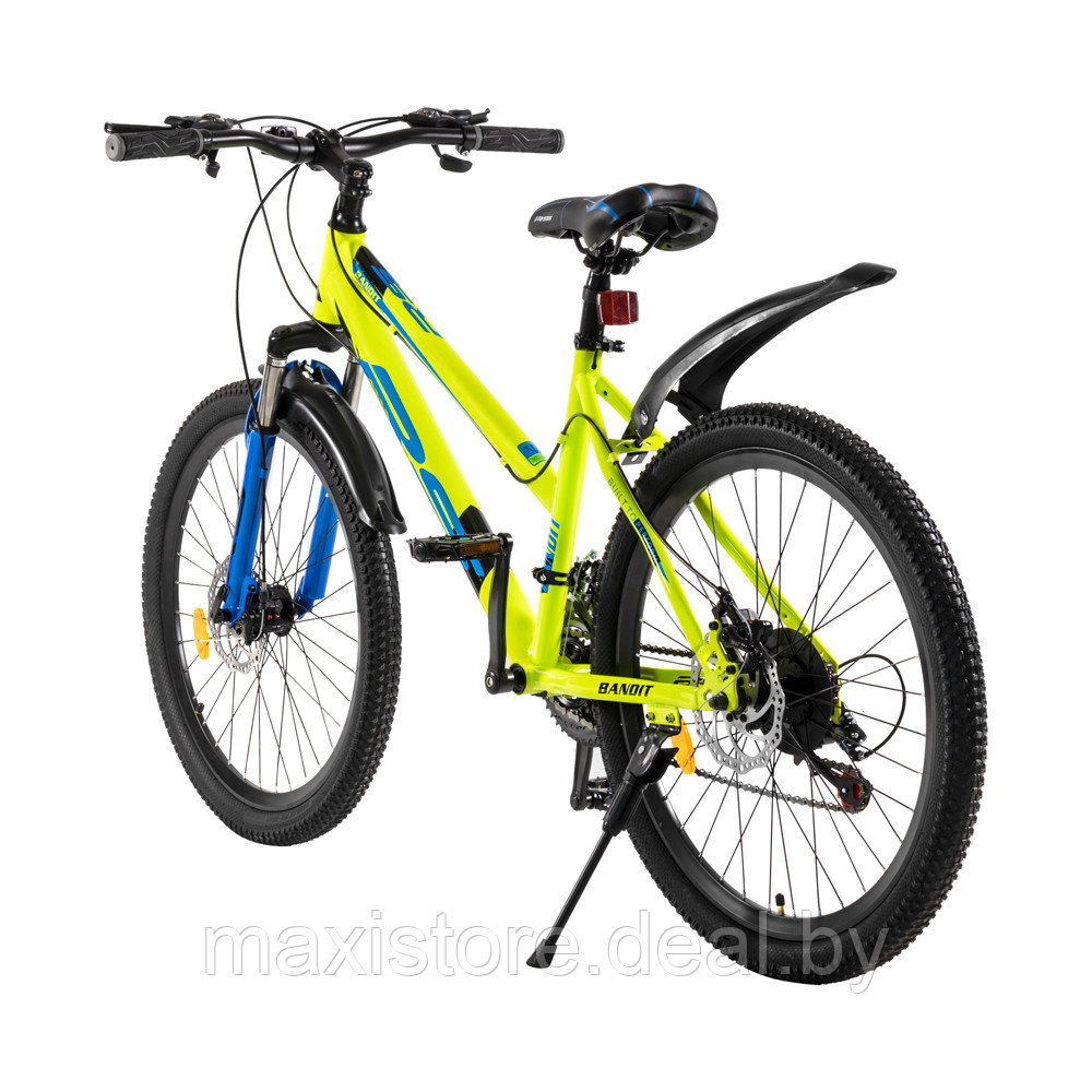 Горный велосипед RS Bandit 24 (салатовый/синий) - фото 4 - id-p179508868