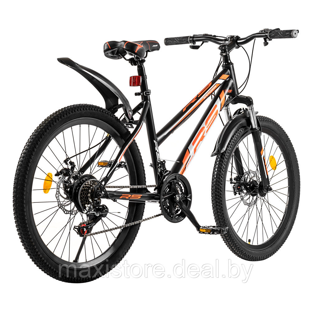 Горный велосипед RS Bandit 24 (черный/оранжевый) - фото 5 - id-p179508870