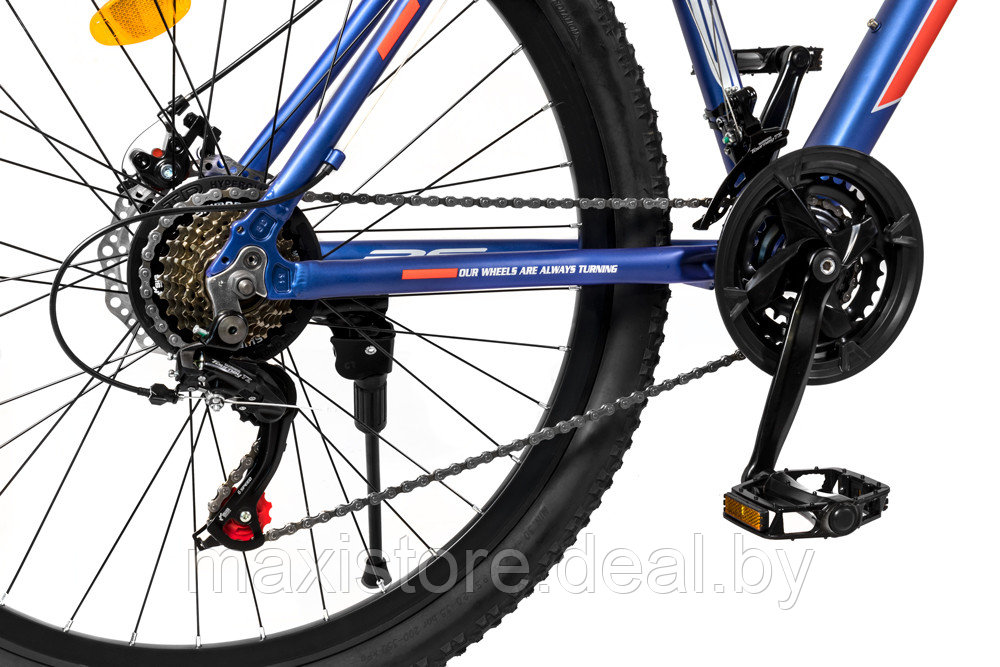 Горный велосипед RS Prime 27,5 (синий/красный) - фото 8 - id-p179508873