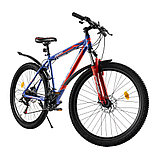Горный велосипед RS Prime 27,5 (синий/красный), фото 4