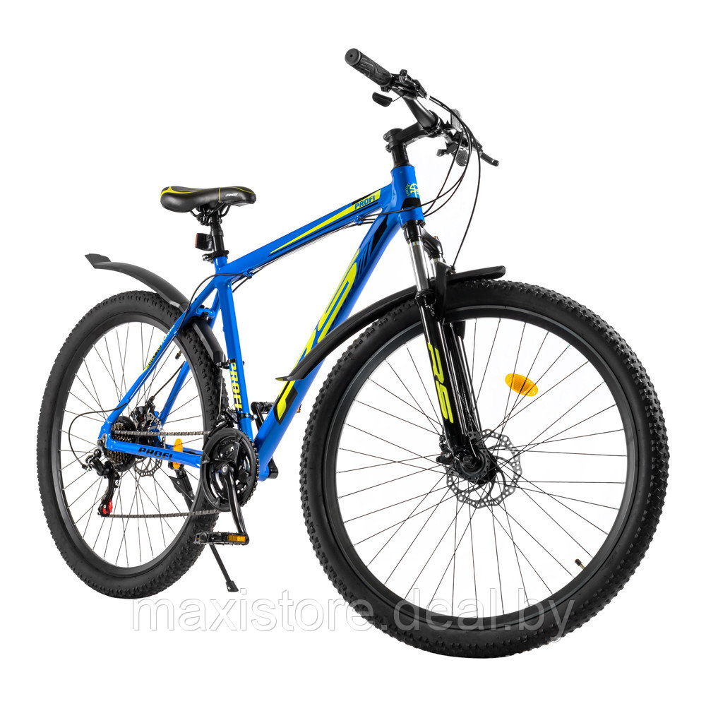 Горный велосипед RS Profi 29 (синий/салатовый) - фото 2 - id-p179508876