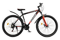 Горный велосипед RS Profi 29 (черный/красный)