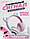 Наушники беспроводные с Кошачьими Ушками Wireless Cat Ear Headphones STN-28 (Bluetooth, MP3, AUX, Mic) Розовые, фото 3
