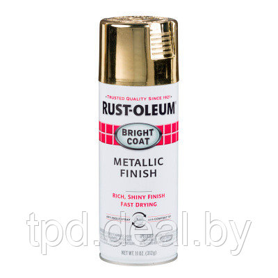 Эмаль с эффектом сияющего металлика Stops Rust Bright Coat Spray,RUST-OLEUM® - фото 1 - id-p181140640