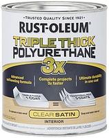 Лак полиуретановый водный для внутренних работ RUST-OLEUM® Triple Thick Polyurethane 3X