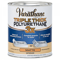 Лак полиуретановый водный для внутренних работ RUST-OLEUM® Triple Thick Polyurethane 3X