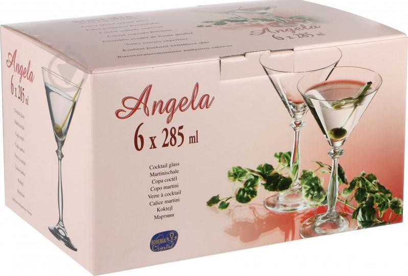 Бокалы для мартини Bohemia Angela (Чехия) 280 мл. - фото 2 - id-p181141065
