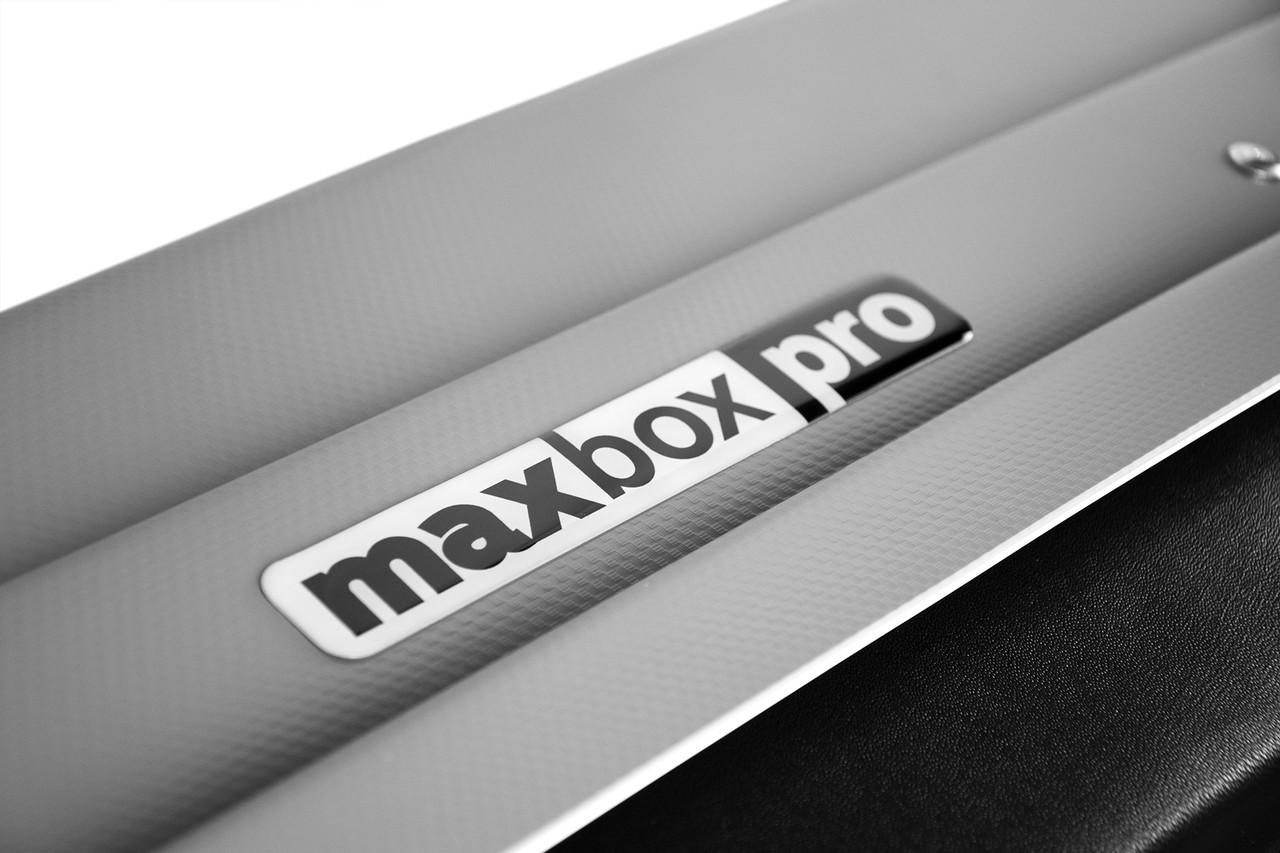 Автобокс MaxBox PRO 520л (большой) 196*80*43 (цвет Серый карбон) - фото 10 - id-p180981778