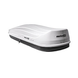 Автобокс MaxBox PRO 520л (большой) 196*80*43 (цвет Белый глянцевый) MBP-520-WG