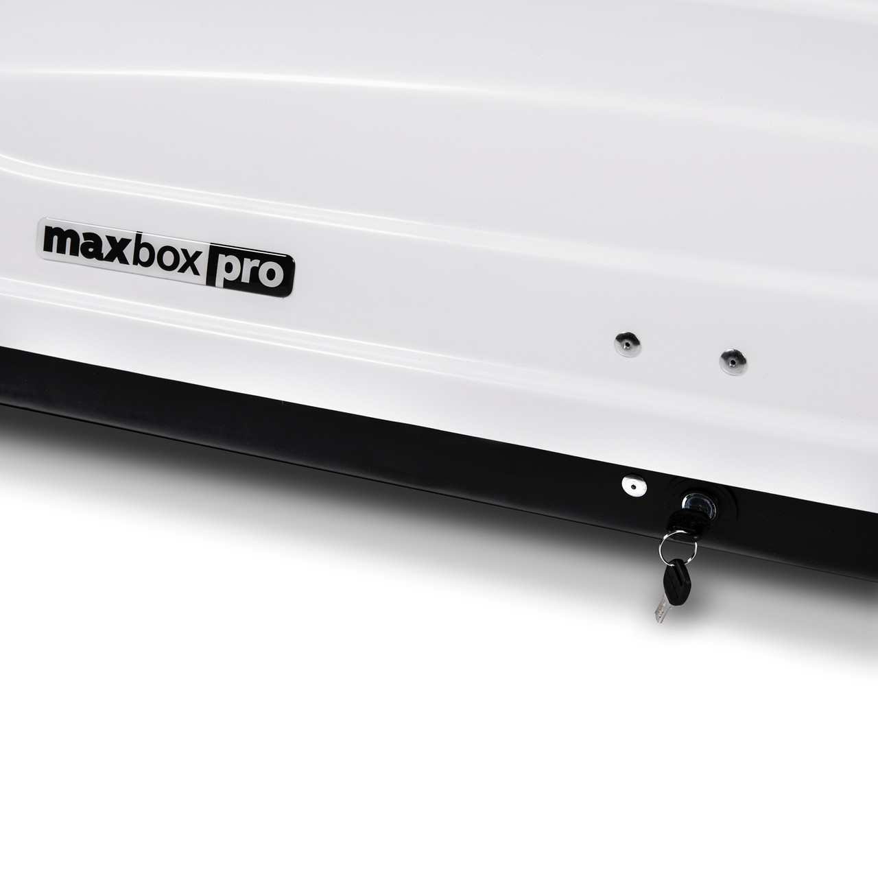 Автобокс MaxBox PRO 460л (средний) 175*84*42 (цвет Белый глянцевый) - фото 6 - id-p180981770