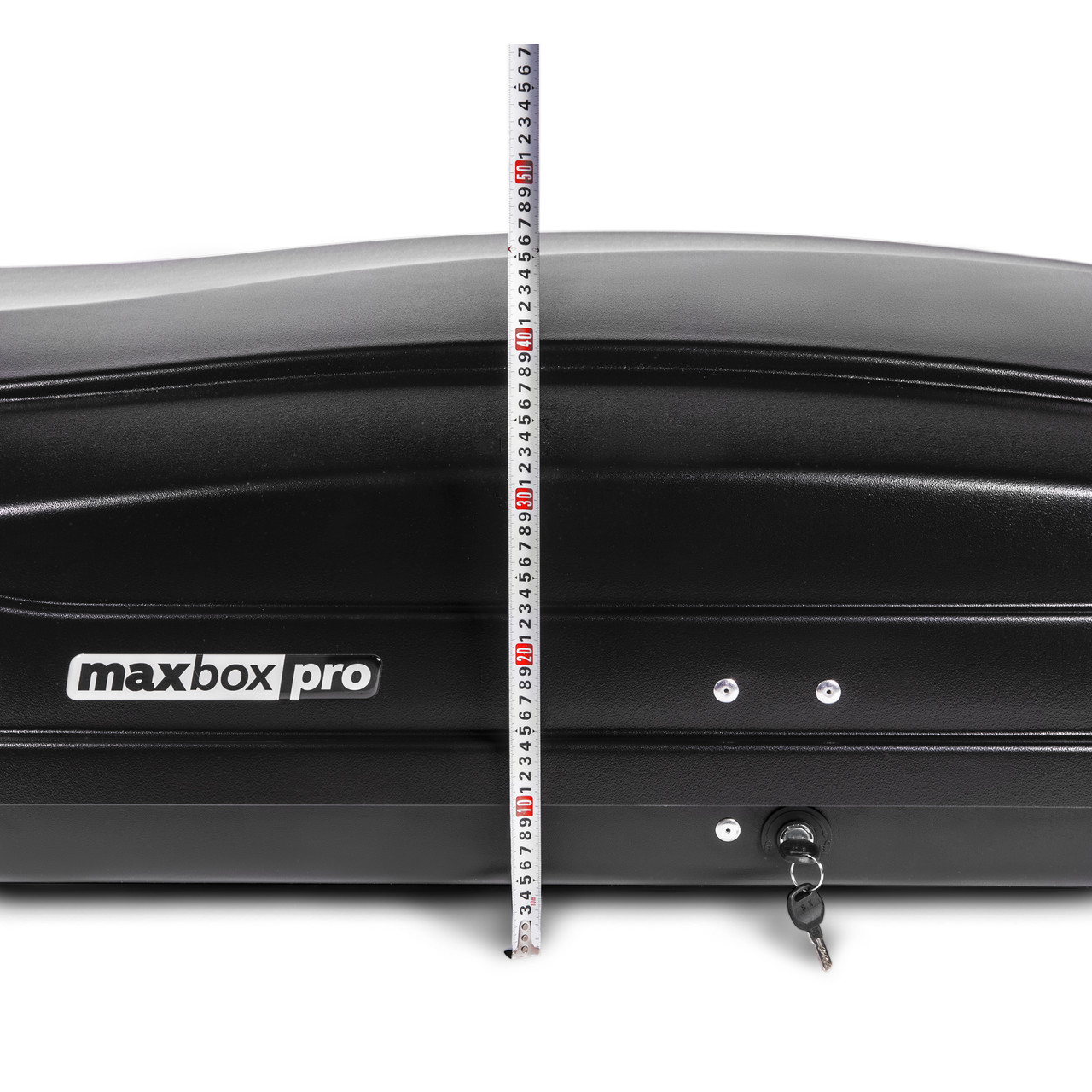 Автобокс MaxBox PRO 460л (средний) 175*84*42 (цвет Черный "песок") - фото 7 - id-p180981768
