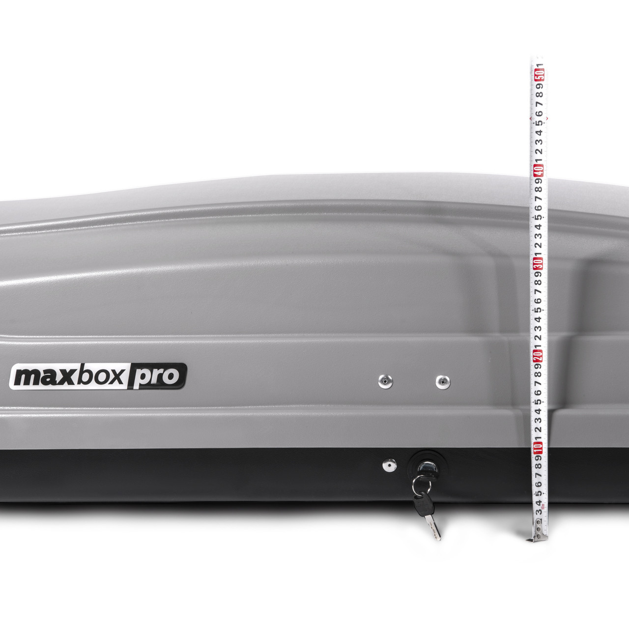 Автобокс MaxBox PRO 460л (средний) 175*84*42 (цвет Серый "песок") - фото 6 - id-p180981767