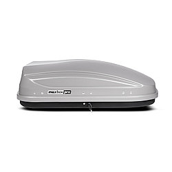Автобокс MaxBox PRO 430л (малый) 136*96*42 (цвет Серый "песок") MBP-430-S