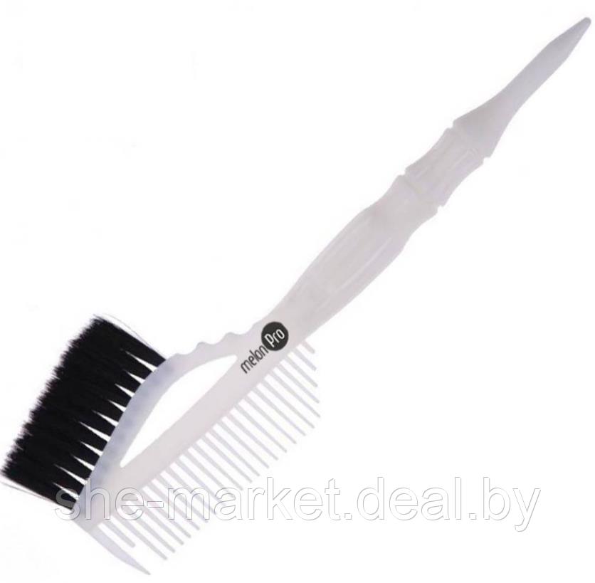 Кисть для окрашивания волос с расческой, 23.4х7.5 см (Melon Pro) - фото 1 - id-p181142968