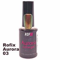 Гель-лак перламутровый Aurora Color-Gel #A03, 10.5гр (Rofix)