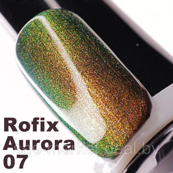 Гель-лак перламутровый Aurora Color-Gel #A07, 10.5гр (Rofix) - фото 3 - id-p161313289