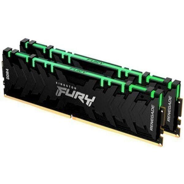 Оперативная память Kingston FURY Renegade RGB 2x8GB DDR4 PC4-28800 KF436C16RBAK2/16