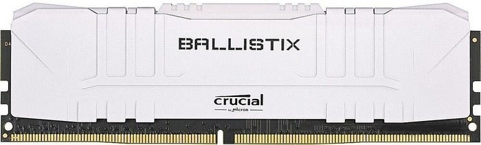 DDR4 16Gb PC-25600 3200MHz Crucial Ballistix (BL16G32C16U4W) White