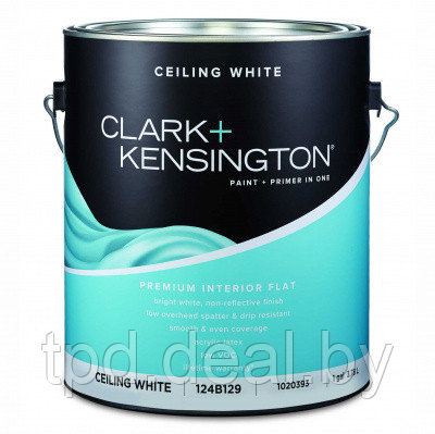 Потолочная краска CLARK+ KENSINGTON PREMIUM Ceiling White (3,78л),ACE, RUST-OLEUM® - фото 1 - id-p181145399