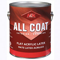 Универсальная акрил-латексная краска All Coat Flat Acrylic Latex Tint base, ACE, RUST-OLEUM® 3,78л