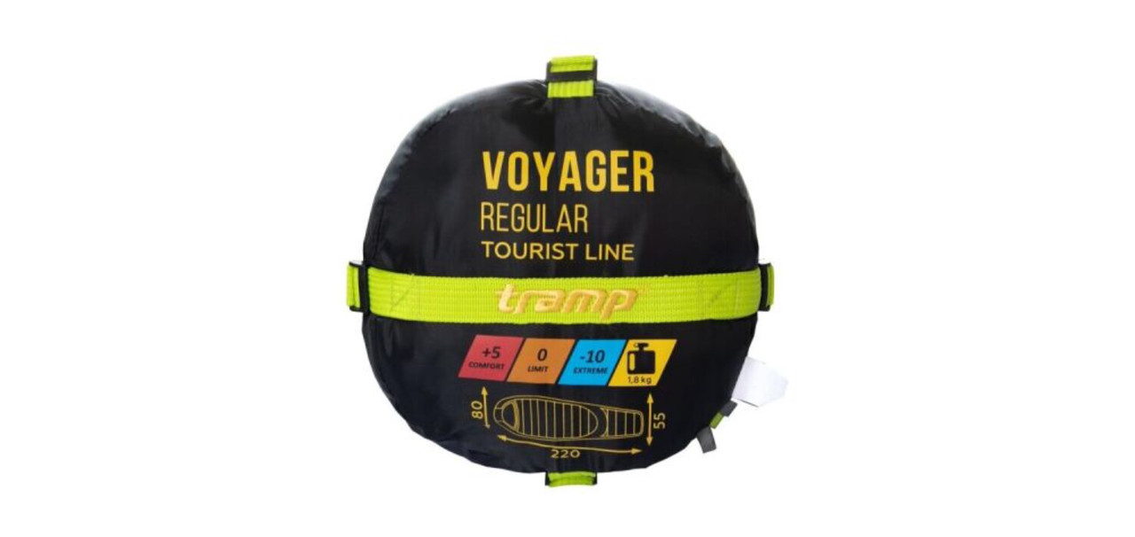 Спальный мешок Tramp Voyager Regular 220*80*50 см (правый) - фото 10 - id-p181145510
