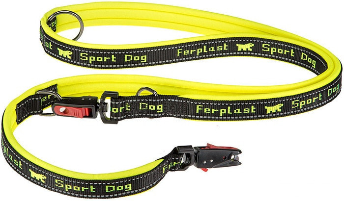 Поводок Ferplast Sport Dog Matic GA20/200 78004438 (желтый) - фото 1 - id-p180985104