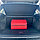 Автомобильный органайзер Кофр в багажник LUX CARBOX Усиленные стенки (размер 50х30см) Черный с синей строчкой, фото 4
