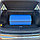 Автомобильный органайзер Кофр в багажник LUX CARBOX Усиленные стенки (размер 70х40см) Черный с синей строчкой, фото 3
