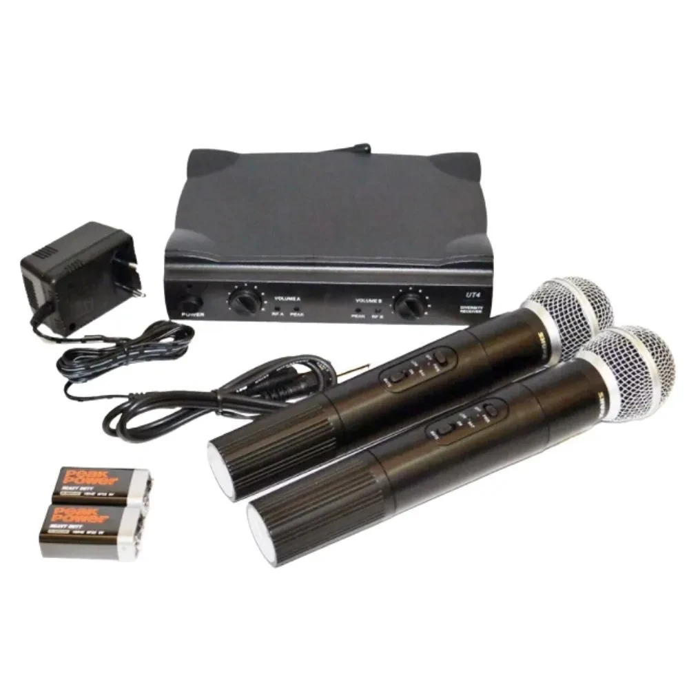 Микрофоны Shure SM-58 с двумя микрофонами (Вокальная радиосистема) - фото 1 - id-p181153351