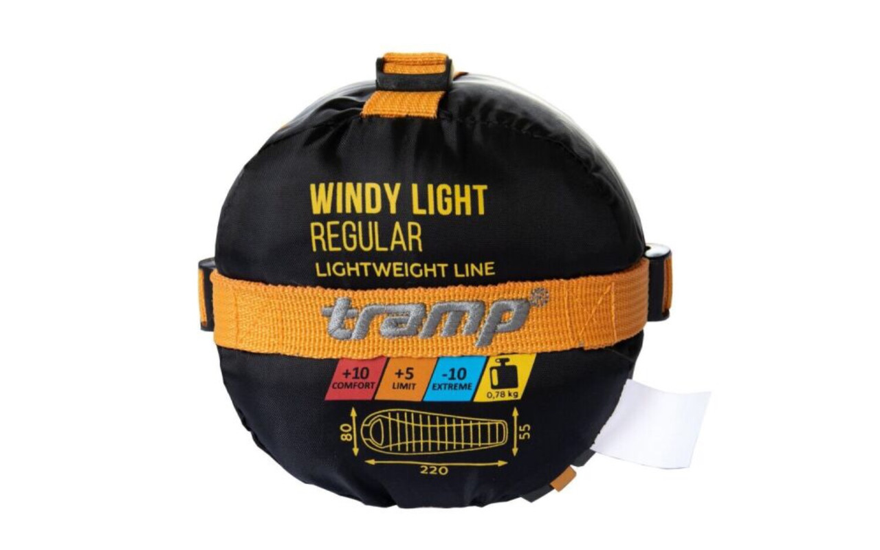 Спальный мешок Tramp Windy Light 220*80*55 см (левый) - фото 10 - id-p181153363