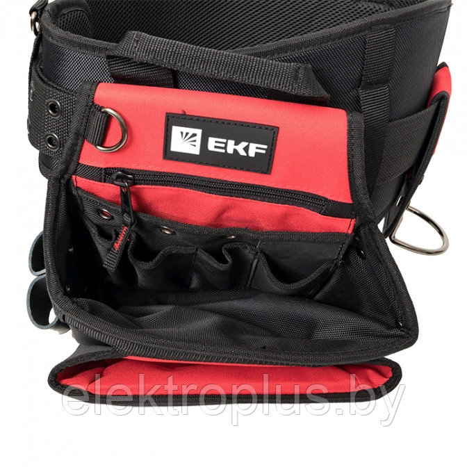 Пояс монтажника с 3 сумками и разгрузочными ремнями С-15 EKF Professional - фото 6 - id-p181153725