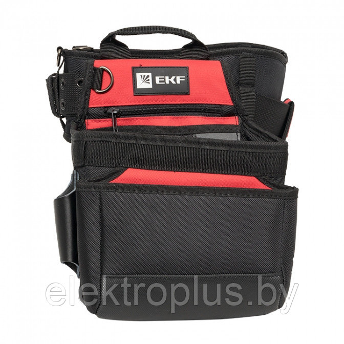 Пояс монтажника с 3 сумками и разгрузочными ремнями С-15 EKF Professional - фото 7 - id-p181153725