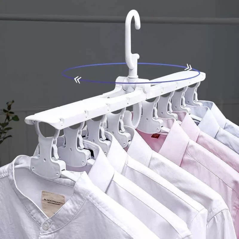 Складная вешалка Multifunctional Clothes Hanger 8 в 1 - фото 2 - id-p130083789