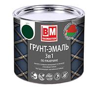 Грунт-эмаль по ржавчине 3 в 1 BAUMASTER желтая RAL 1003 0,8 кг