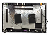 Крышка матрицы Samsung RV515, серебристая с черным (с разбора), фото 2