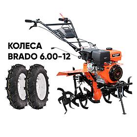 МОТОБЛОК SKIPER SP-1600SE EXPERT + КОЛЕСА BRADO 6.00-12