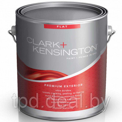 Фасадная Краска+Грунт 2в1 Clark+Kensington Exterior Paint+Primer Flat Enamel,ACE, RUST-OLEUM®